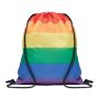 RPET Rainbow Drawstring Bag