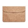 Magnetic flap cork case