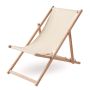 Wooden deck chair