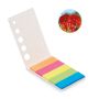 Sticky note with seeds