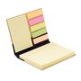 Set of bamboo layer sticky notes
