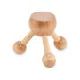 Manual wooden massager