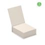 Block of recycled material