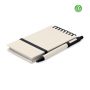 Set of recycled A6 spiral notebooks