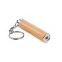 Bamboo keyring torch