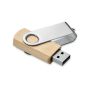 Techmate 16GB Bamboo USB     MO6898-40