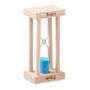 Wooden 3-minute hourglass