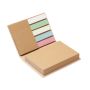 Set of recycled sticky notes