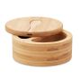 Bamboo salt and pepper box