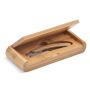 Stainless steel and bamboo knife