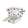 Metal box card game