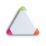 Triangular marker with 3 colours