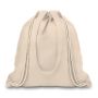Canvas shopping bag with long handles