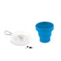 Foldable silicone cup