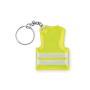 Reflective lab coat keyring
