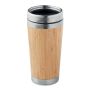 Double wall bamboo tumbler 400ml