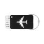 Aluminium luggage tag