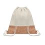 Cork drawstring bag