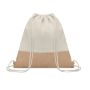 Jute drawstring bag