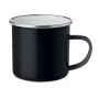 Enamelled metal mug