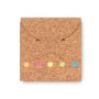 Cork memo pad