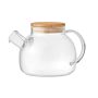 Large glass teapot 850ml
