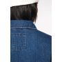 Eco-responsible denim jacket with dropped shoulders unisex