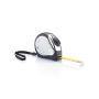 Chrome auto-stop tape measure