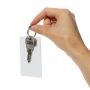 Ultra-thin rechargeable plastic tracking card Findit