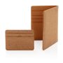 Fine secure cork wallet