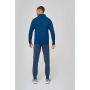 Two-material sports jacket