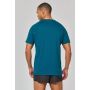 Men's sports T-shirt in recycled material with crew neck