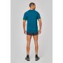 Men's sports T-shirt in recycled material with crew neck