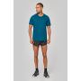 Men's sports T-shirt in recycled material with crew neck