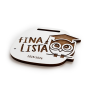 Custom Medals in Laminated MDF with Laser Engraving