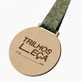 Custom Medals in Raw MDF with Laser Engraving
