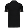 Men’s short-sleeve two-tone piqué polo shirt