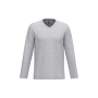 Long-sleeve V-neck T-shirt