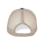 Eco-friendly unisex trucker cap with ripped effect