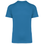 Men's sports T-shirt in recycled material with crew neck