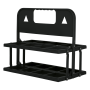 Folding bottle holder