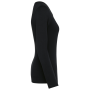 Women's long sleeve Supima® V-neck T-shirt