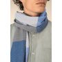 Unisex checked scarf