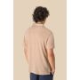 Men's linen polo
