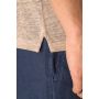 Men's linen polo