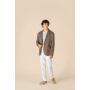 Men's washed-look linen blazer