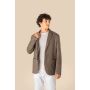 Men's washed-look linen blazer