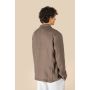 Men's washed-look linen blazer