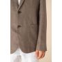 Men's washed-look linen blazer