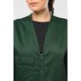 Unisex multi-pocket polyester/cotton waistcoat